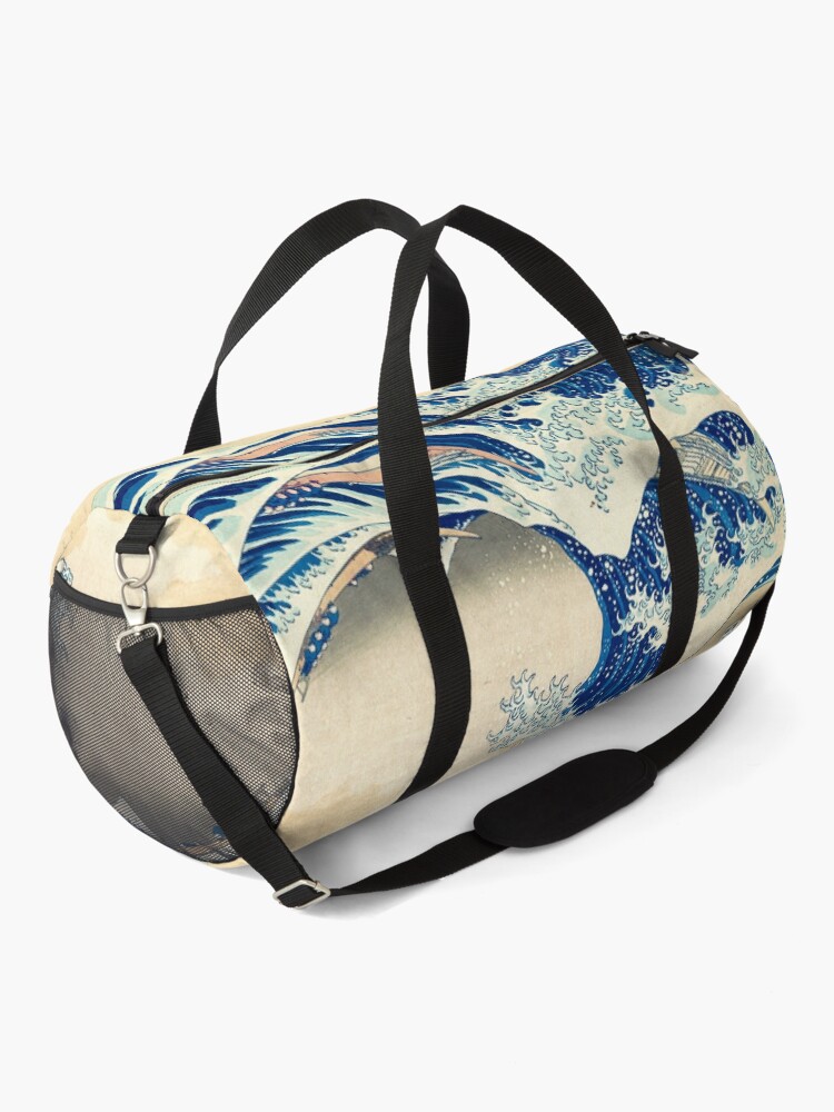 Alternate view of The Great Wave Off Kanagawa Duffle Bag