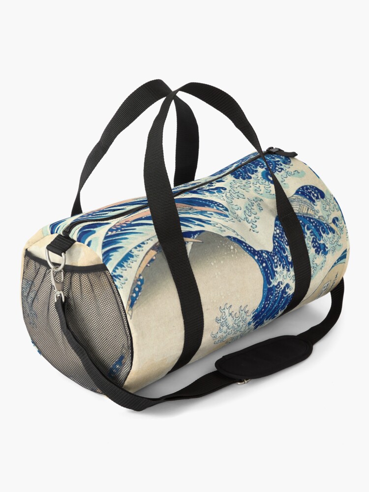 Alternate view of The Great Wave Off Kanagawa Duffle Bag