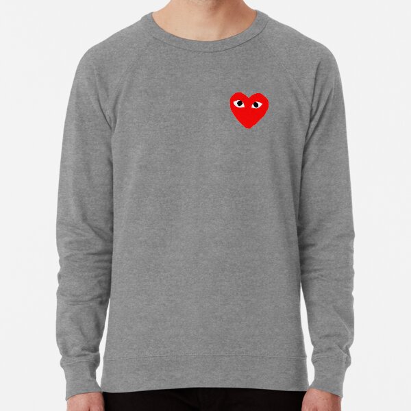 cdg play comme des garçons sweatshirt