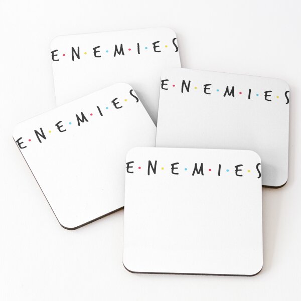 Item preview, Enemies are the opposite of Friends - White designed and sold by Dewirumbaina.
