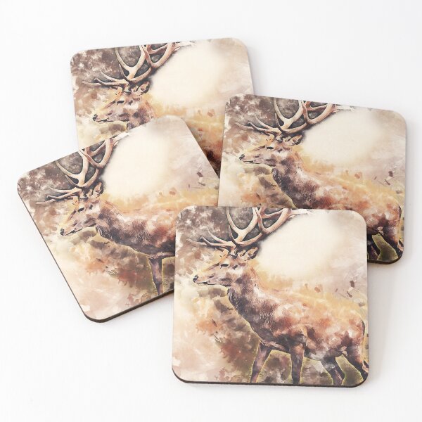 Item preview, Deer Portrait designed and sold by AM FineArtPrints.