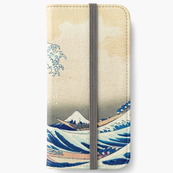 The Great Wave Off Kanagawa iPhone Wallet