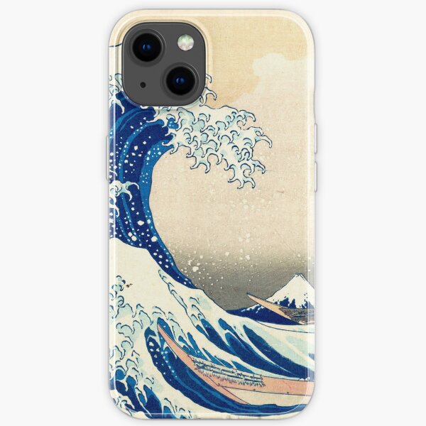 La Grande Vague de Kanagawa Coque souple iPhone