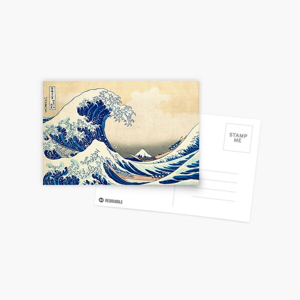 The Great Wave Off Kanagawa Postcard