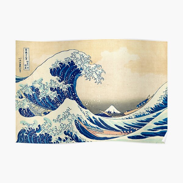 The Great Wave Off Kanagawa Poster