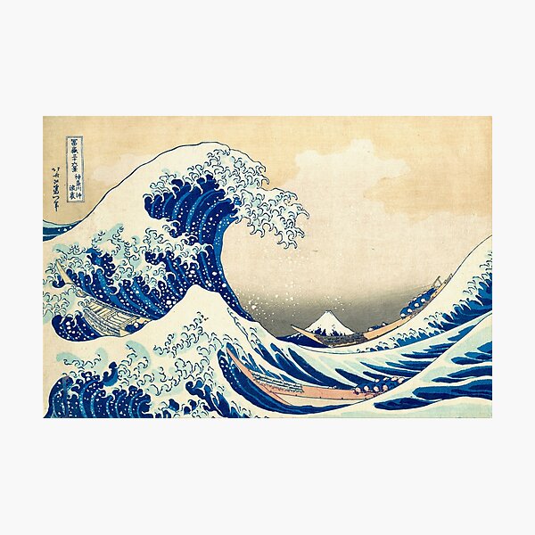 The Great Wave Off Kanagawa Photographic Print