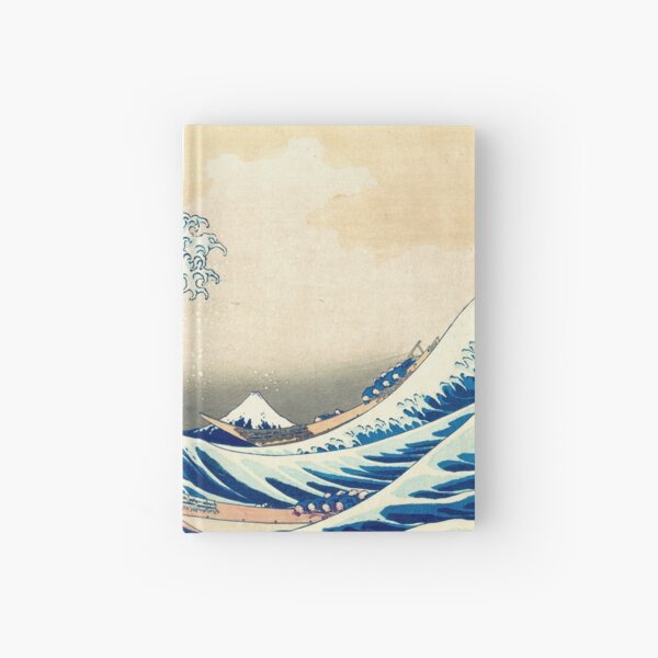 The Great Wave Off Kanagawa Hardcover Journal