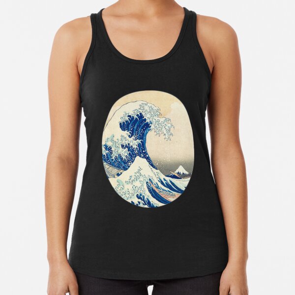 The Great Wave Off Kanagawa Racerback Tank Top