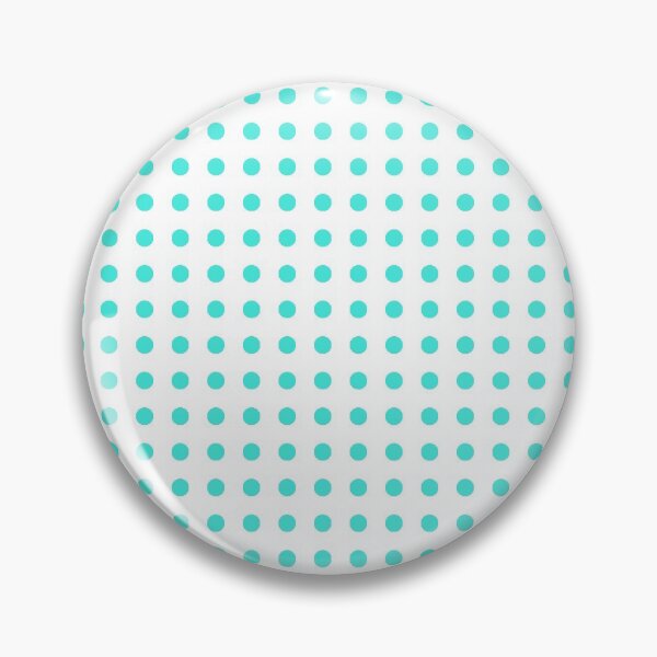 Item preview, Turquoise Dots Regular Grid White Background designed and sold by Rohit Gujarati.
