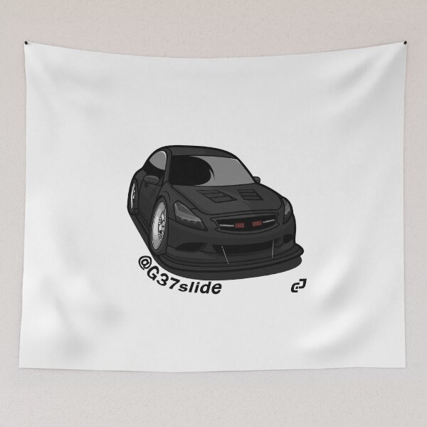 Item preview, cjtoons - black g37 front view designed and sold by Cjtoons.