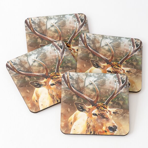 Item preview, Deer Portrait designed and sold by AM FineArtPrints.
