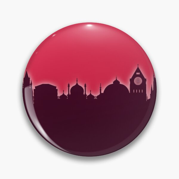 Item preview, Brighton England Skyline designed and sold by ArtPrints.