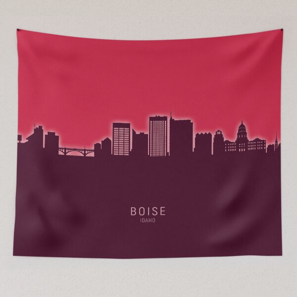 Item preview, Boise Idaho Skyline designed and sold by ArtPrints.