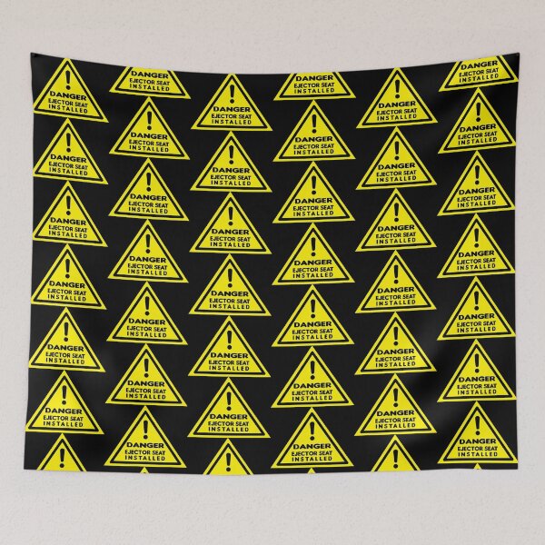 Item preview, Danger Ejector Seat Installed Funny designed and sold by CreativeTwins.