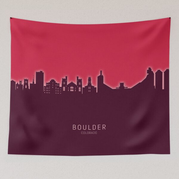 Item preview, Boulder Colorado Skyline designed and sold by ArtPrints.