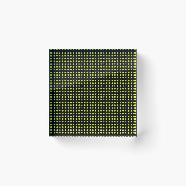 Item preview, Lime Punch Dots Regular Grid designed and sold by Rohit Gujarati.