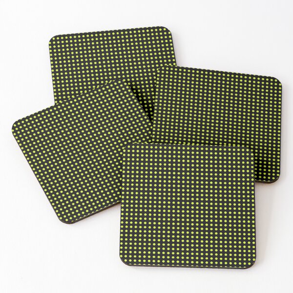 Item preview, Lime Punch Dots Regular Grid designed and sold by Rohit Gujarati.