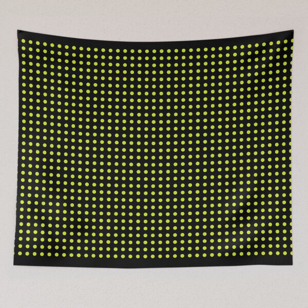 Item preview, Lime Punch Dots Regular Grid designed and sold by Rohit Gujarati.