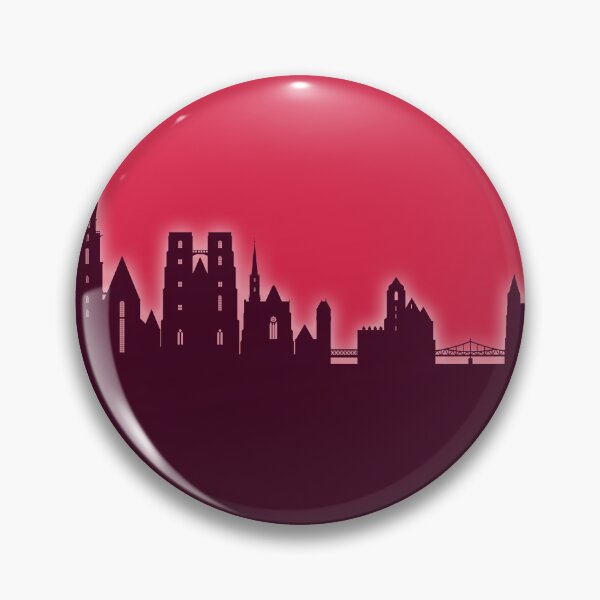 Item preview, Wroclaw Poland Skyline designed and sold by ArtPrints.
