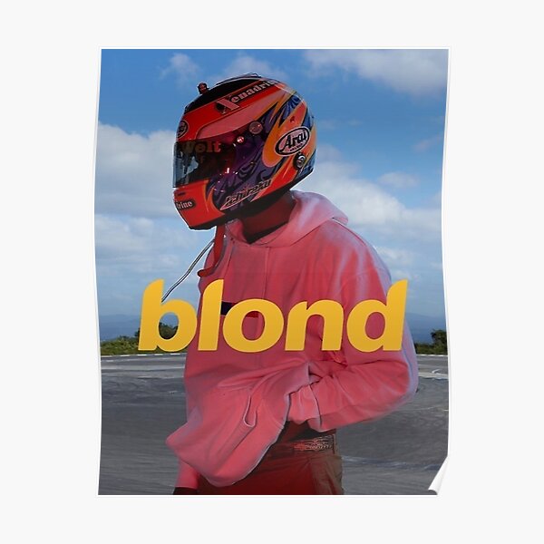 Frank Ocean Blond 1 Póster