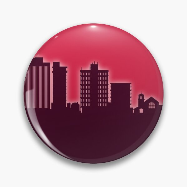 Item preview, San Mateo California Skyline designed and sold by ArtPrints.