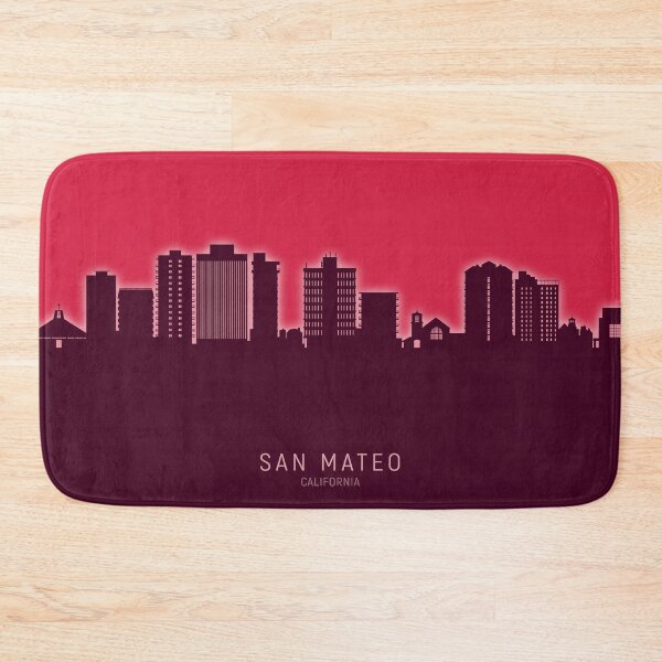 Item preview, San Mateo California Skyline designed and sold by ArtPrints.