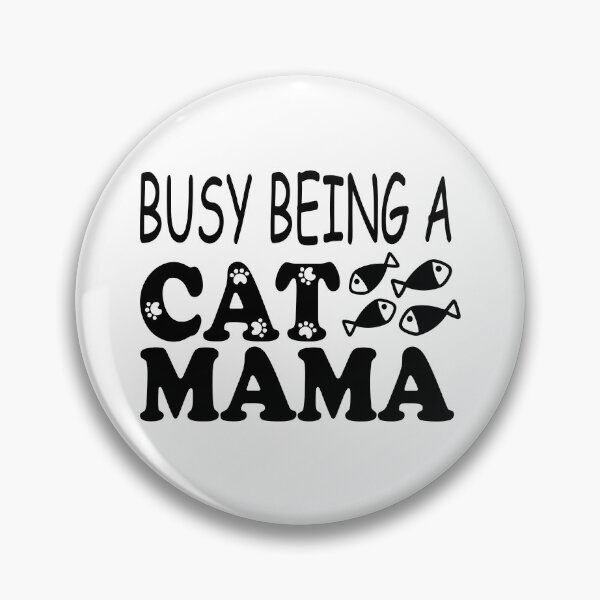Item preview, Busy being a cat mom designed and sold by DerNerd.