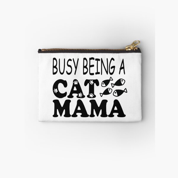 Item preview, Busy being a cat mom designed and sold by DerNerd.
