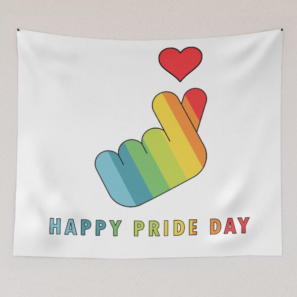 Item preview, Finger heart pride day designed and sold by Ryan Miguel Altura.