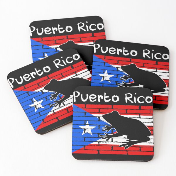 Item preview, Distressed Style Puerto Rico Frog Gift design Puerto Rico! product designed and sold by Lisbob.