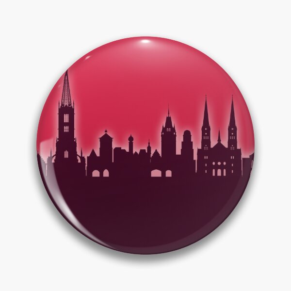 Item preview, Freiburg Germany Skyline designed and sold by ArtPrints.