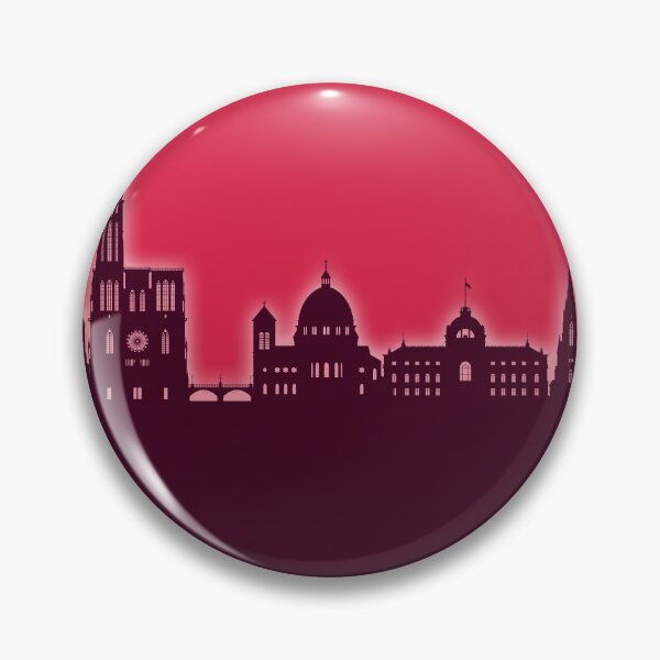 Item preview, Strasbourg France Skyline designed and sold by ArtPrints.