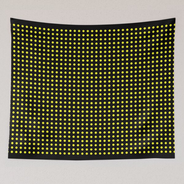 Item preview, Yellow Dots Regular Grid designed and sold by Rohit Gujarati.