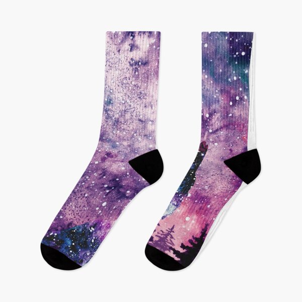 Item preview, Wolf Bathed In Nebula designed and sold by Amanda-Lakey.