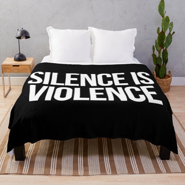 Item preview, Silence is Violence designed and sold by maniacfitness.