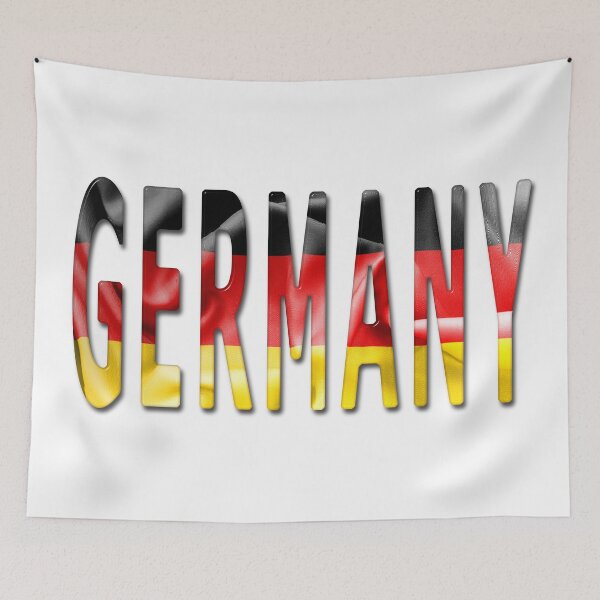 Item preview, Germany Word With Flag Texture designed and sold by MarkUK97.