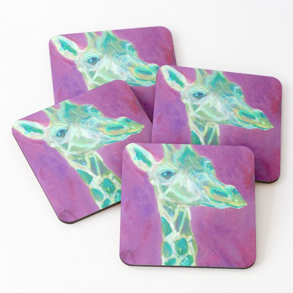 Item preview, Colourful Giraffe designed and sold by carolineskinnerart.