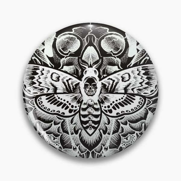 Item preview, Deathshead moth symmetry  designed and sold by Morag Brown.