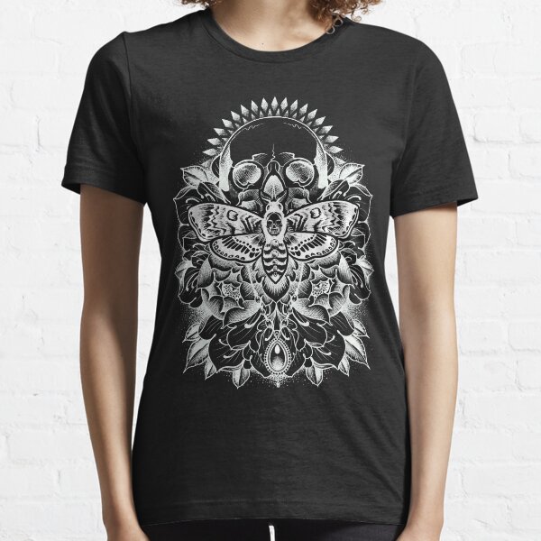 Deathshead moth symmetry Essential T-Shirt