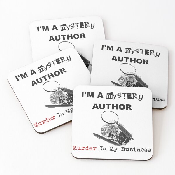 Item preview, I'm A Mystery Author - Murder Is My Business designed and sold by CrimeLab.