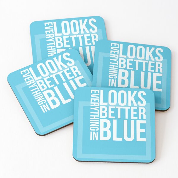 Item preview, Looks Better Blue designed and sold by DesignByMartinH.