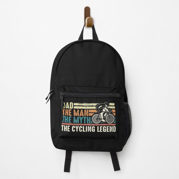 Item preview, Cyclist Dad The Man The Myth The Cycling Legend Funny Vintage Bicyclist gift for biker daddy bike rider designed and sold by alenaz.