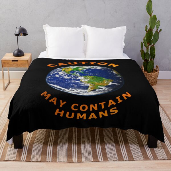 Item preview, Caution May Contain Humans designed and sold by MarkUK97.