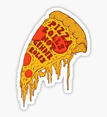 Pizza Rolls Not Gender Roles Sticker