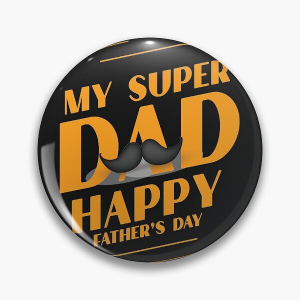 Item preview, Super dad happy fathers day designed and sold by mohamedlaid.