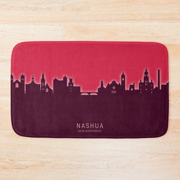 Item preview, Nashua New Hampshire Skyline designed and sold by ArtPrints.