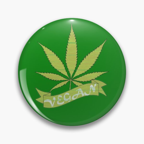 Item preview, Vegan cannabis hemp leaf 100% weed stoner gift designed and sold by DerNerd.