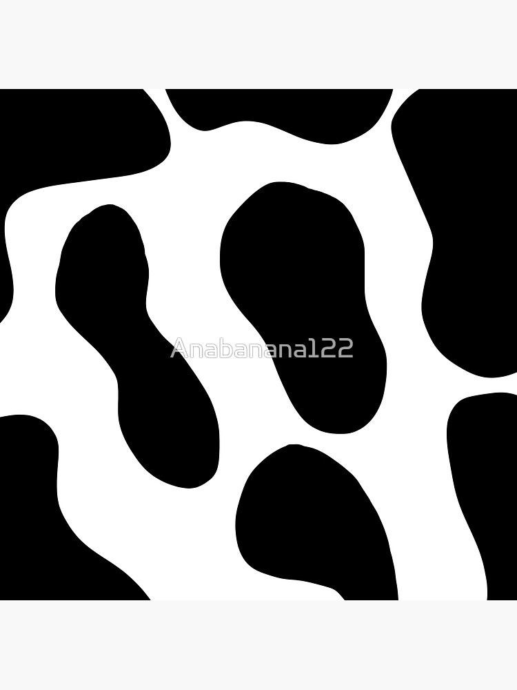 Cow Print Pattern Sticker For Sale By Anabanana122 Redbubble