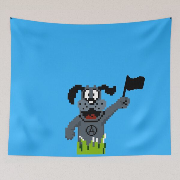 Item preview, Anarchism blue designed and sold by reasonablemunki.