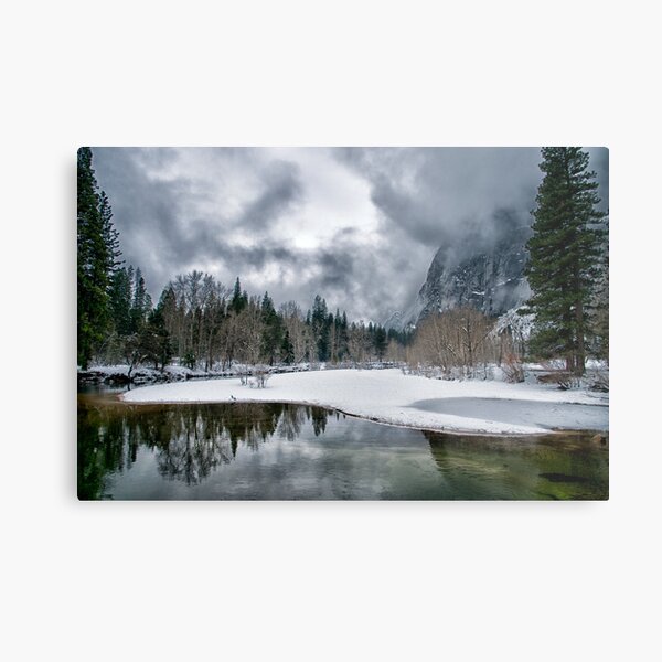Swinging Bridge Beach Metal Print